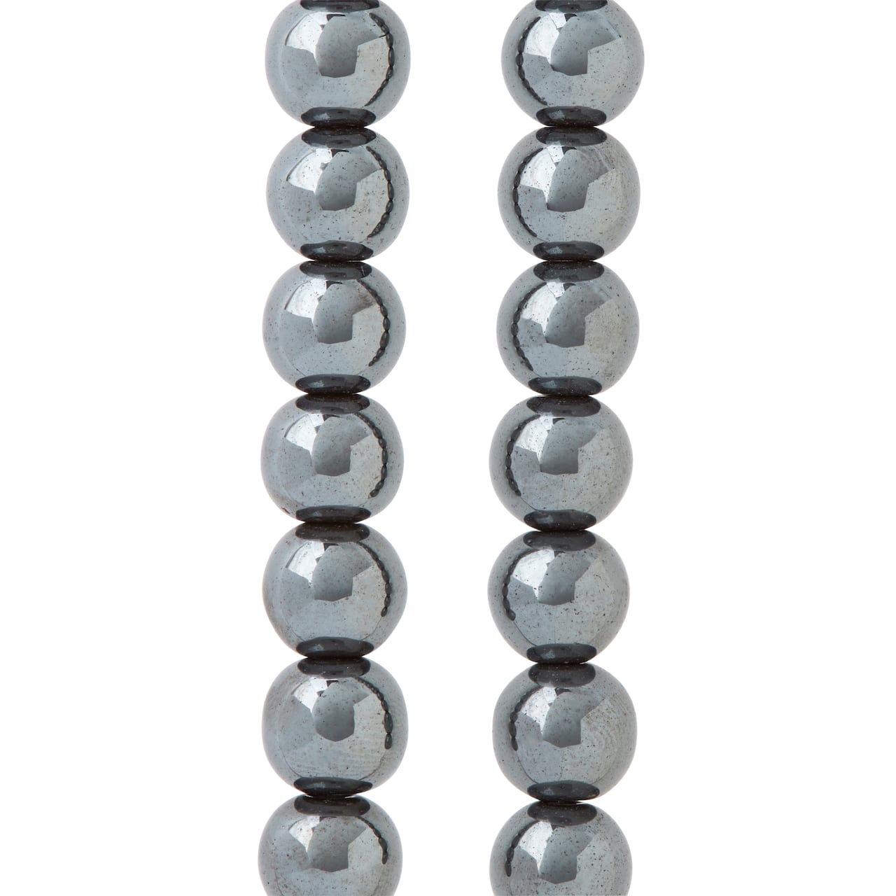 Gray Hematite Stone Round Beads, 10mm by Bead Landing&#x2122;